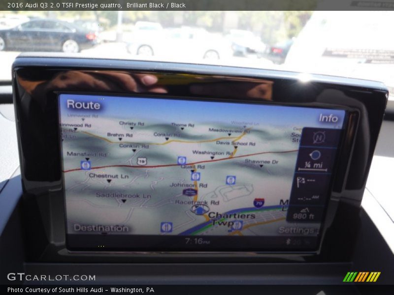 Brilliant Black / Black 2016 Audi Q3 2.0 TSFI Prestige quattro