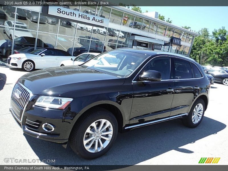 Brilliant Black / Black 2016 Audi Q5 2.0 TFSI Premium quattro