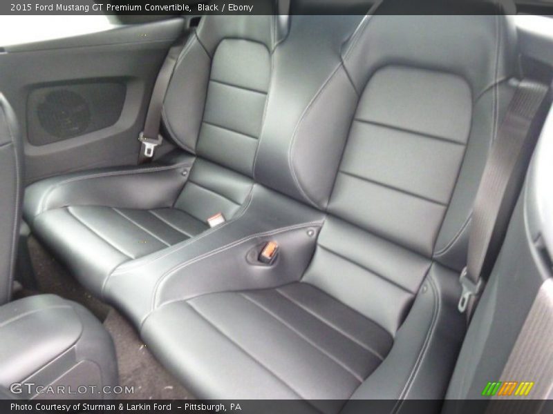 Black / Ebony 2015 Ford Mustang GT Premium Convertible