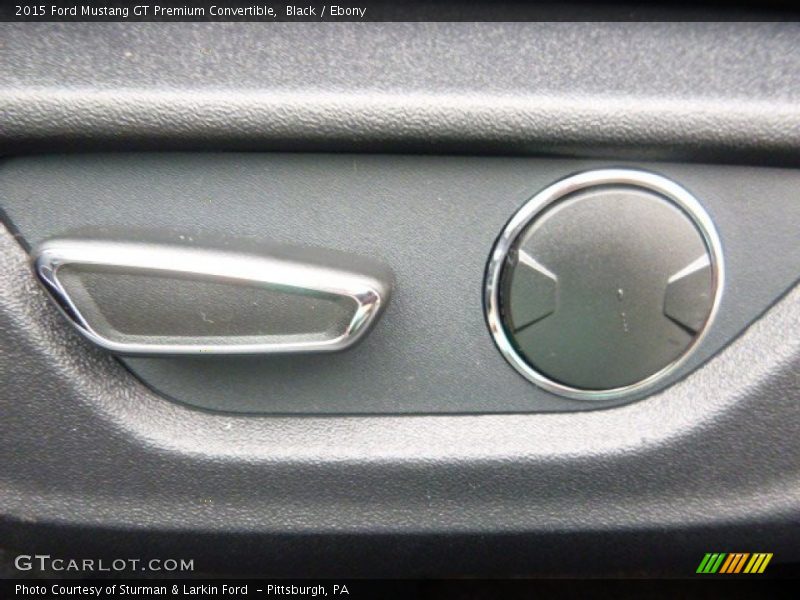 Black / Ebony 2015 Ford Mustang GT Premium Convertible
