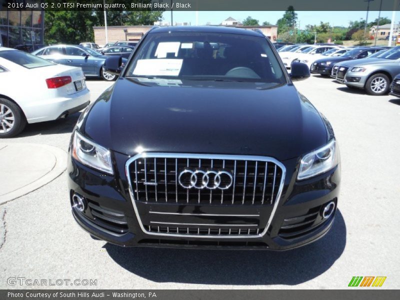 Brilliant Black / Black 2016 Audi Q5 2.0 TFSI Premium quattro