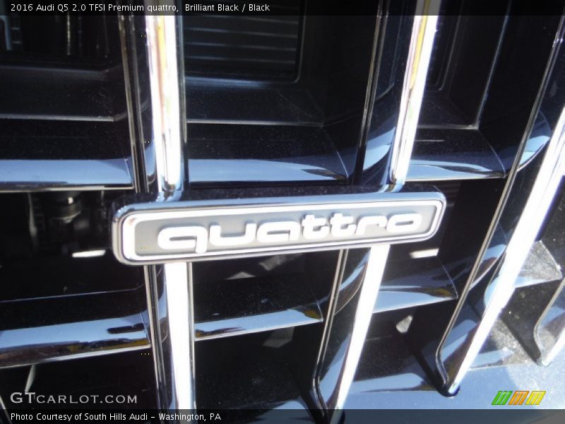 Brilliant Black / Black 2016 Audi Q5 2.0 TFSI Premium quattro
