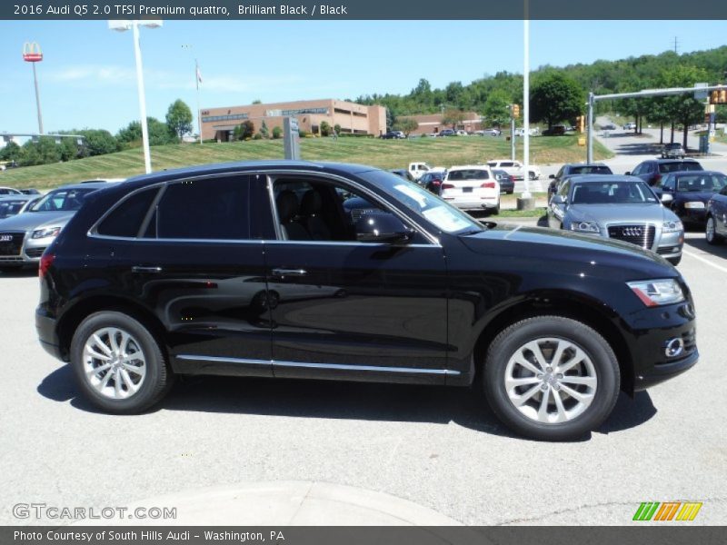 Brilliant Black / Black 2016 Audi Q5 2.0 TFSI Premium quattro