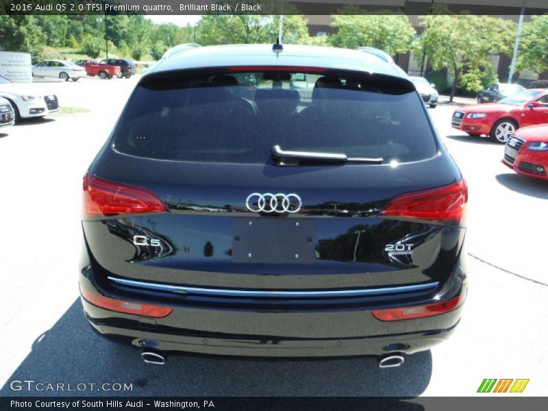 Brilliant Black / Black 2016 Audi Q5 2.0 TFSI Premium quattro