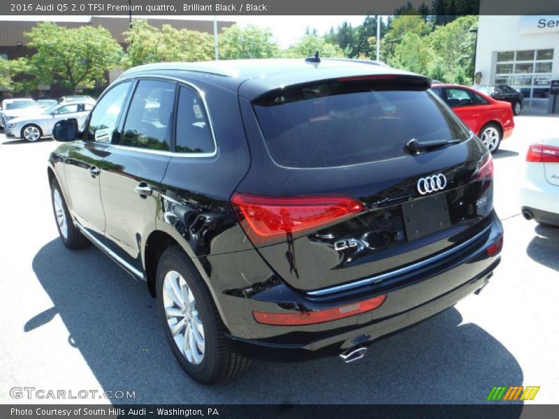 Brilliant Black / Black 2016 Audi Q5 2.0 TFSI Premium quattro
