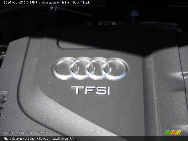 Brilliant Black / Black 2016 Audi Q5 2.0 TFSI Premium quattro