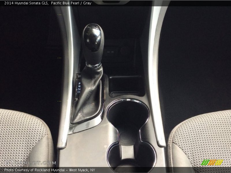 Pacific Blue Pearl / Gray 2014 Hyundai Sonata GLS