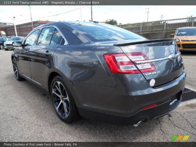 Magnetic Metallic / Charcoal Black 2015 Ford Taurus Limited AWD