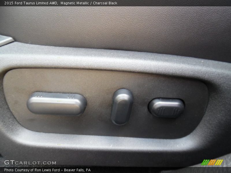 Magnetic Metallic / Charcoal Black 2015 Ford Taurus Limited AWD