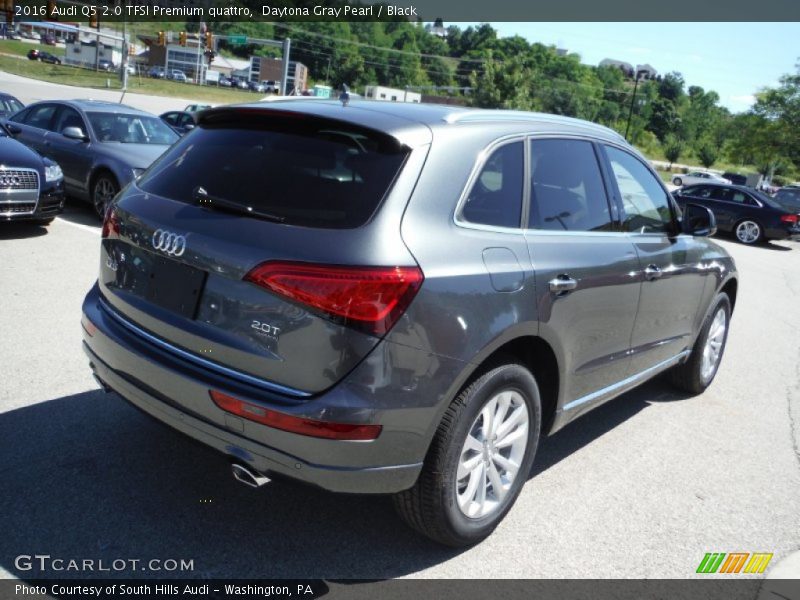 Daytona Gray Pearl / Black 2016 Audi Q5 2.0 TFSI Premium quattro