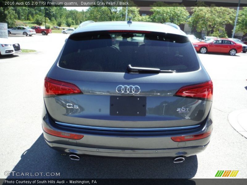 Daytona Gray Pearl / Black 2016 Audi Q5 2.0 TFSI Premium quattro
