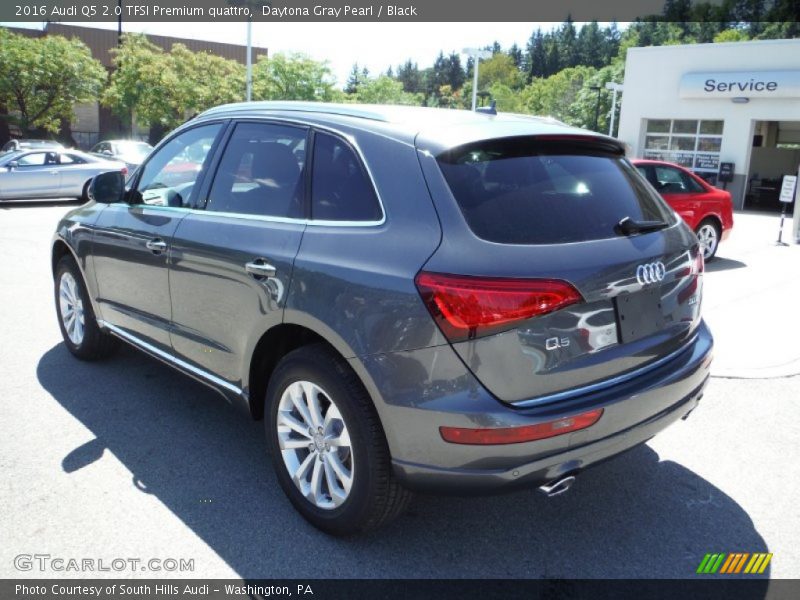 Daytona Gray Pearl / Black 2016 Audi Q5 2.0 TFSI Premium quattro