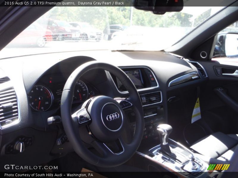 Daytona Gray Pearl / Black 2016 Audi Q5 2.0 TFSI Premium quattro