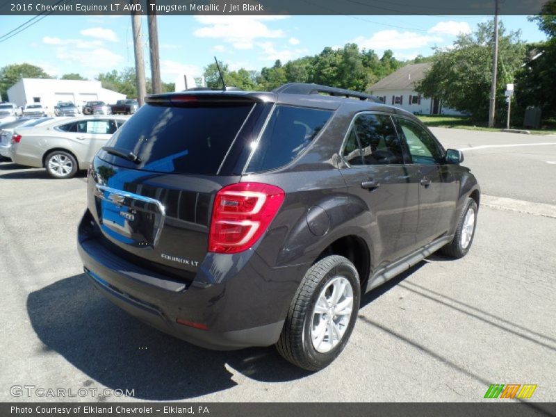 Tungsten Metallic / Jet Black 2016 Chevrolet Equinox LT AWD