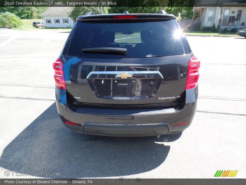 Tungsten Metallic / Jet Black 2016 Chevrolet Equinox LT AWD