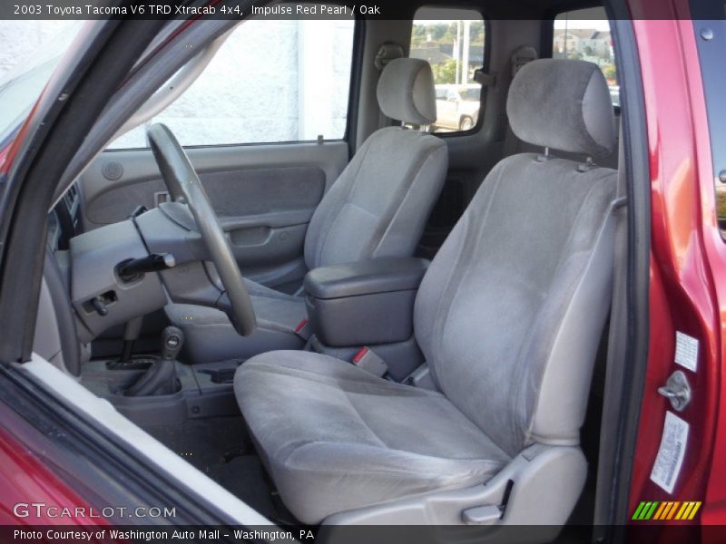 Impulse Red Pearl / Oak 2003 Toyota Tacoma V6 TRD Xtracab 4x4