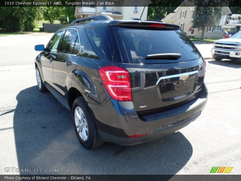Tungsten Metallic / Jet Black 2016 Chevrolet Equinox LT AWD