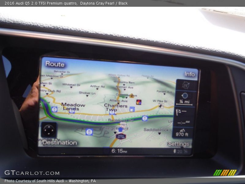Daytona Gray Pearl / Black 2016 Audi Q5 2.0 TFSI Premium quattro