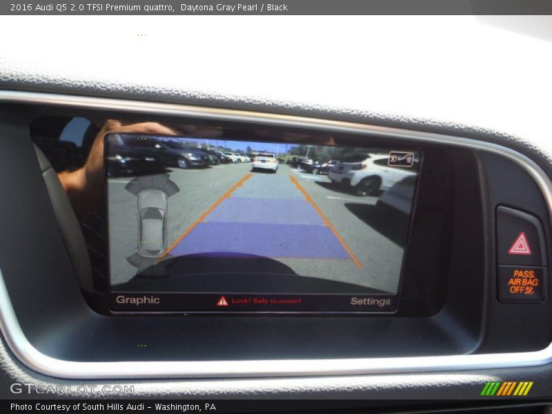 Daytona Gray Pearl / Black 2016 Audi Q5 2.0 TFSI Premium quattro