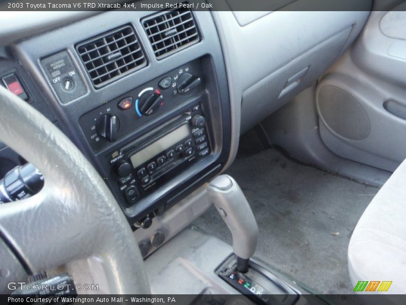 Impulse Red Pearl / Oak 2003 Toyota Tacoma V6 TRD Xtracab 4x4