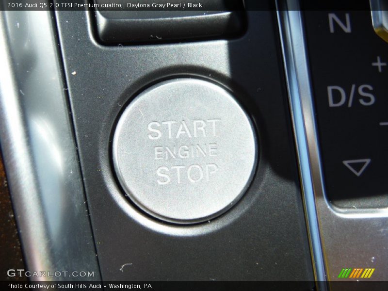 Daytona Gray Pearl / Black 2016 Audi Q5 2.0 TFSI Premium quattro