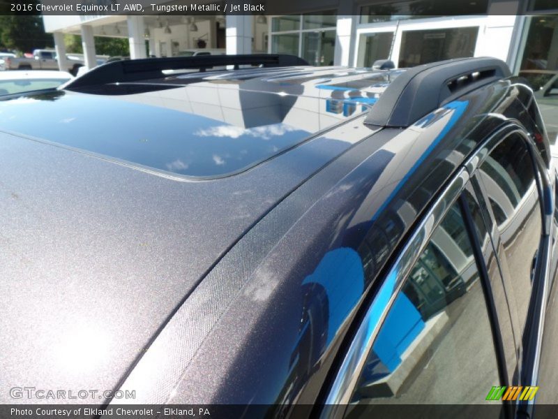 Tungsten Metallic / Jet Black 2016 Chevrolet Equinox LT AWD