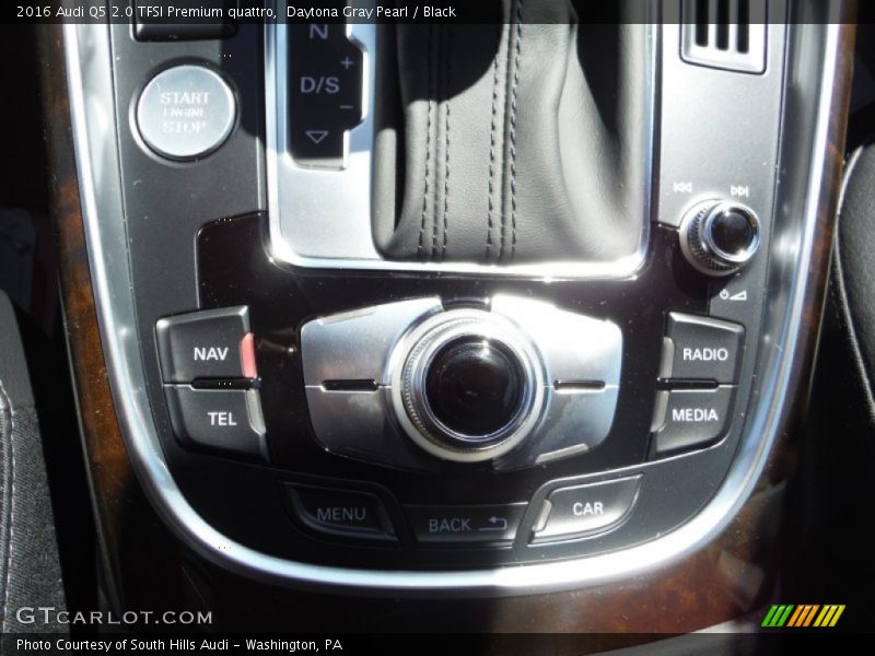 Daytona Gray Pearl / Black 2016 Audi Q5 2.0 TFSI Premium quattro