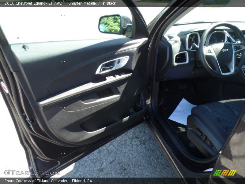 Tungsten Metallic / Jet Black 2016 Chevrolet Equinox LT AWD