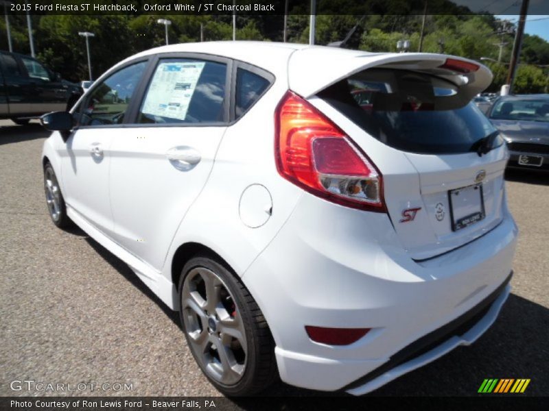 Oxford White / ST Charcoal Black 2015 Ford Fiesta ST Hatchback