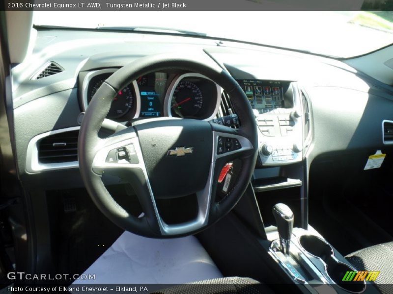 Tungsten Metallic / Jet Black 2016 Chevrolet Equinox LT AWD
