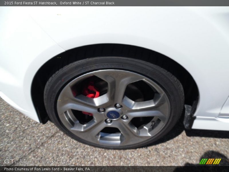 Oxford White / ST Charcoal Black 2015 Ford Fiesta ST Hatchback