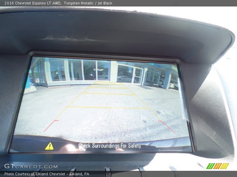 Tungsten Metallic / Jet Black 2016 Chevrolet Equinox LT AWD