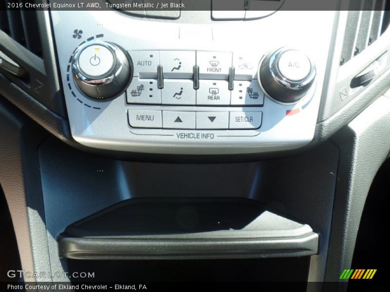 Tungsten Metallic / Jet Black 2016 Chevrolet Equinox LT AWD