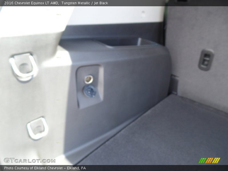 Tungsten Metallic / Jet Black 2016 Chevrolet Equinox LT AWD