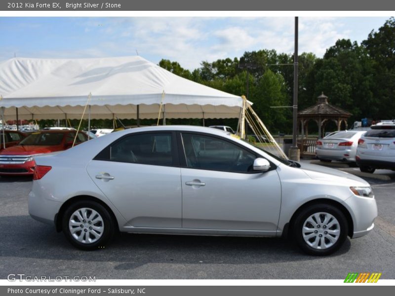 Bright Silver / Stone 2012 Kia Forte EX