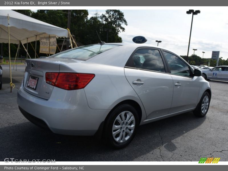 Bright Silver / Stone 2012 Kia Forte EX