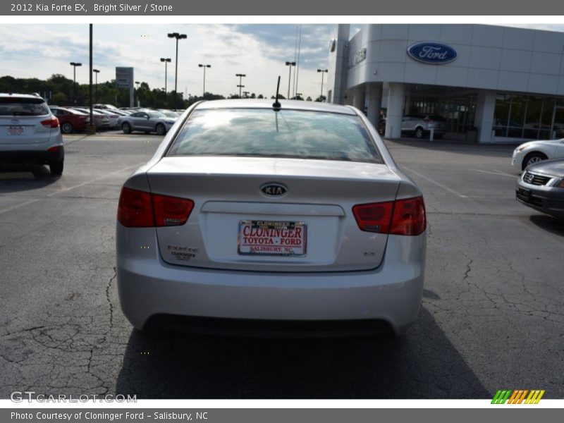 Bright Silver / Stone 2012 Kia Forte EX