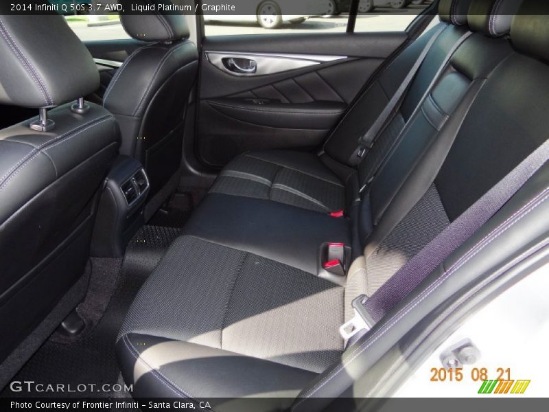 Liquid Platinum / Graphite 2014 Infiniti Q 50S 3.7 AWD