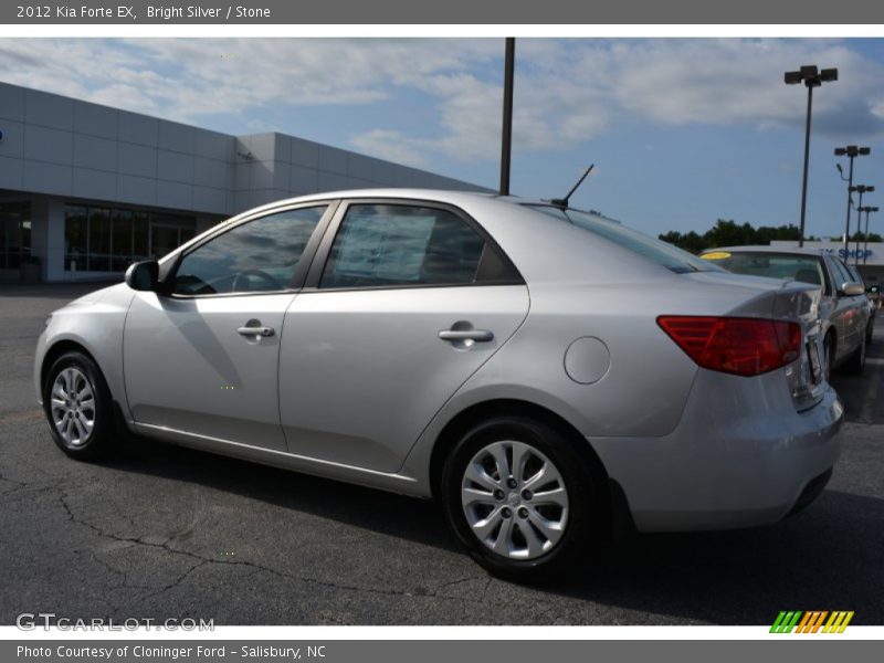 Bright Silver / Stone 2012 Kia Forte EX