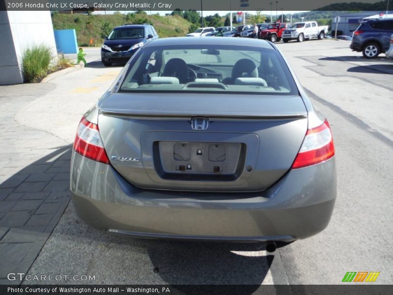 Galaxy Gray Metallic / Gray 2006 Honda Civic LX Coupe