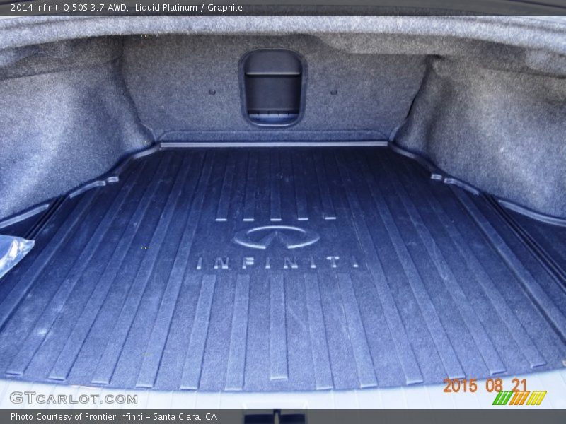 Liquid Platinum / Graphite 2014 Infiniti Q 50S 3.7 AWD