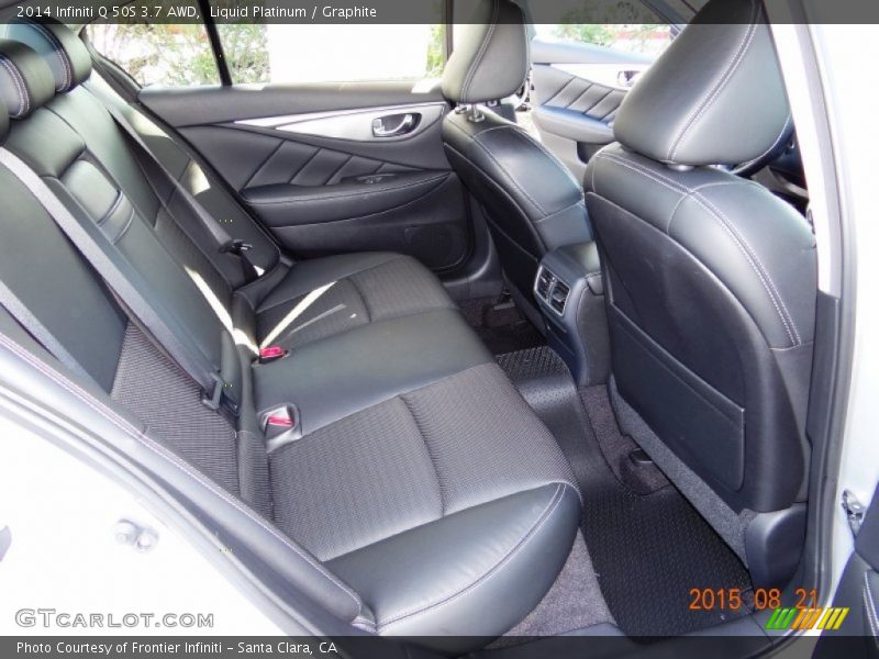 Liquid Platinum / Graphite 2014 Infiniti Q 50S 3.7 AWD