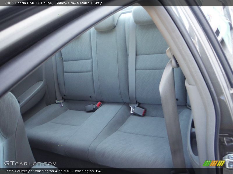 Galaxy Gray Metallic / Gray 2006 Honda Civic LX Coupe
