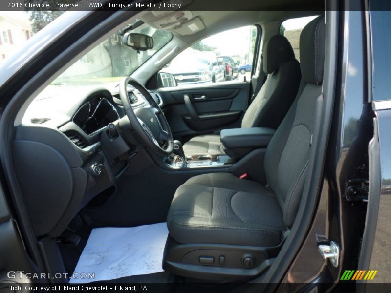 2016 Traverse LT AWD Ebony Interior