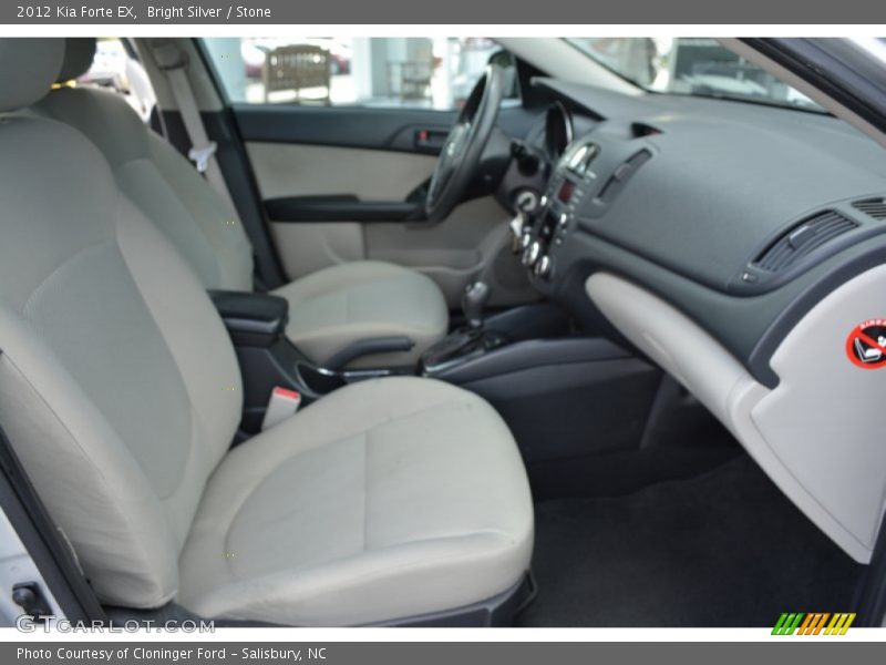 Bright Silver / Stone 2012 Kia Forte EX
