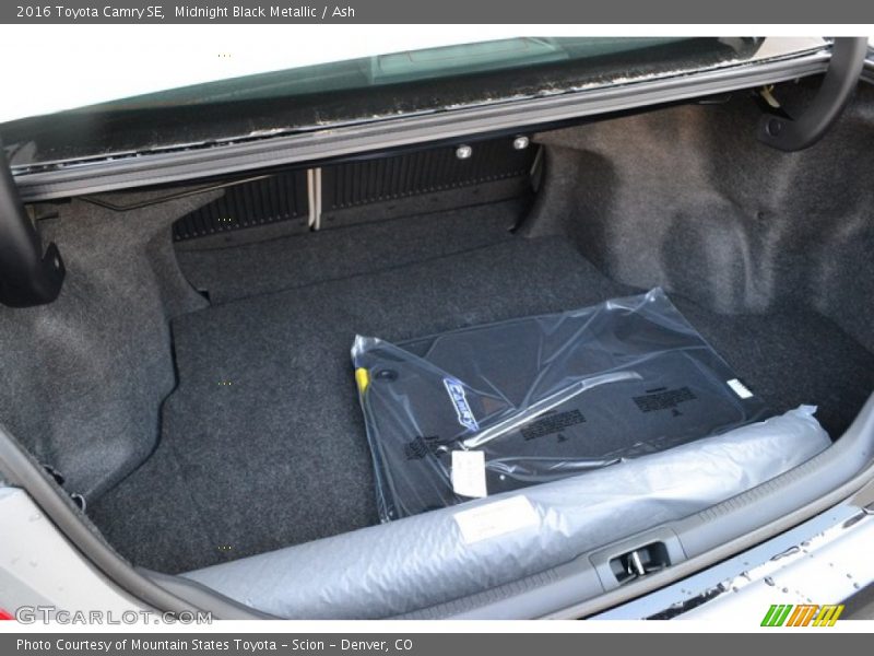  2016 Camry SE Trunk