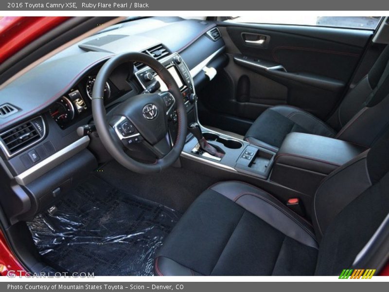  2016 Camry XSE Black Interior