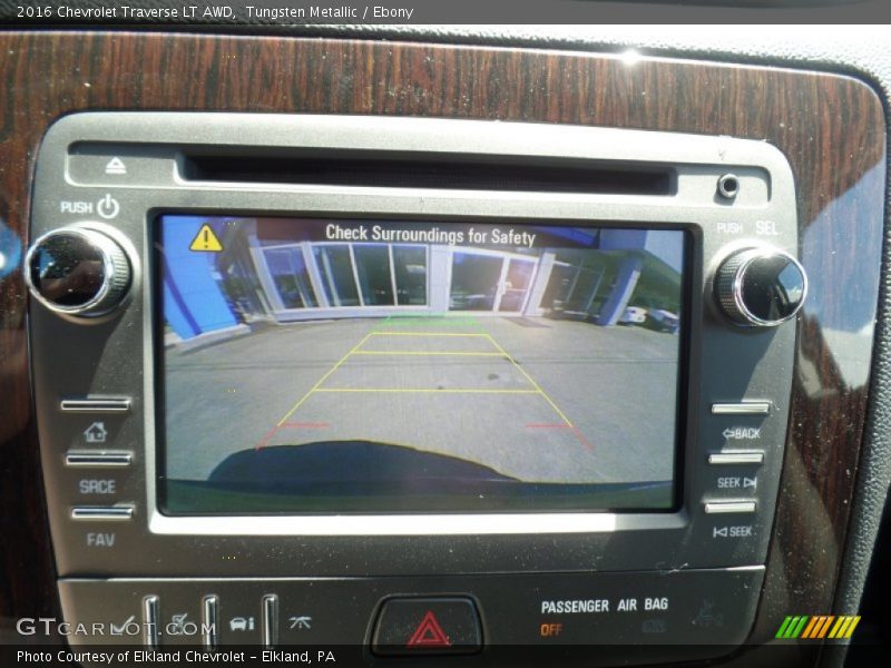 Tungsten Metallic / Ebony 2016 Chevrolet Traverse LT AWD