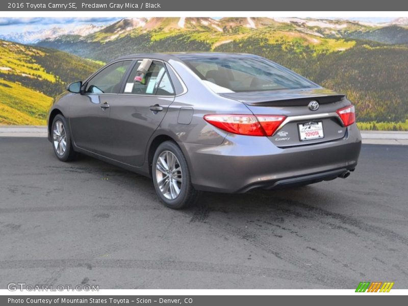 Predawn Gray Mica / Black 2016 Toyota Camry SE