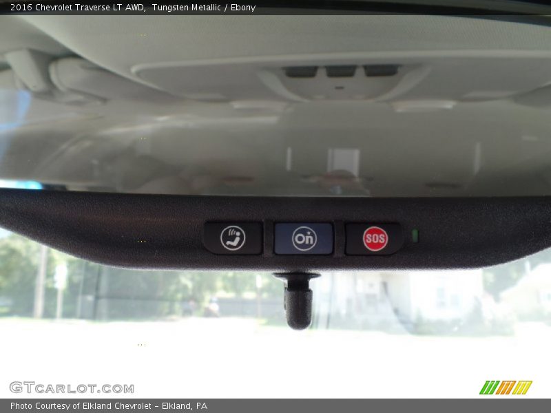 Tungsten Metallic / Ebony 2016 Chevrolet Traverse LT AWD